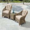 Nova Garden Furniture Isabella WillowÂ 3 Piece Rattan Lounge Set