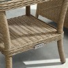 Nova Garden Furniture Skylar Willow Rattan Reclining Armchair Lounge Set