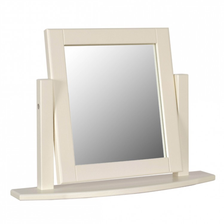 Divine London Ivory Painted Furniture Dressing Table Mirror