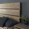 Tivoli Weathered Oak Furniture Double 135cm Low End Footend Bedstead