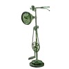 Upcycled Collection Green Antique Recycled Iron Bicycle Clock