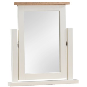 Dortmund Ivory Painted Furniture Dressing Table Mirror Dortmund Ivory Painted Furniture Dressing Table Mirror