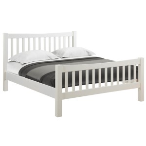Divine Furniture Dortmund Ivory Painted Furniture 4ft6 Double Bed Divine Furniture Dortmund Ivory Painted Furniture 4ft6 Double Bed