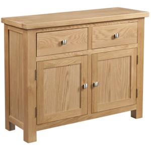 Divine Furniture Dortmund Oak Furniture 2 Door 2 Drawer Sideboard  Devonshire Dorset Oak Furniture 2 Door 2 Drawer Sideboard DOR051