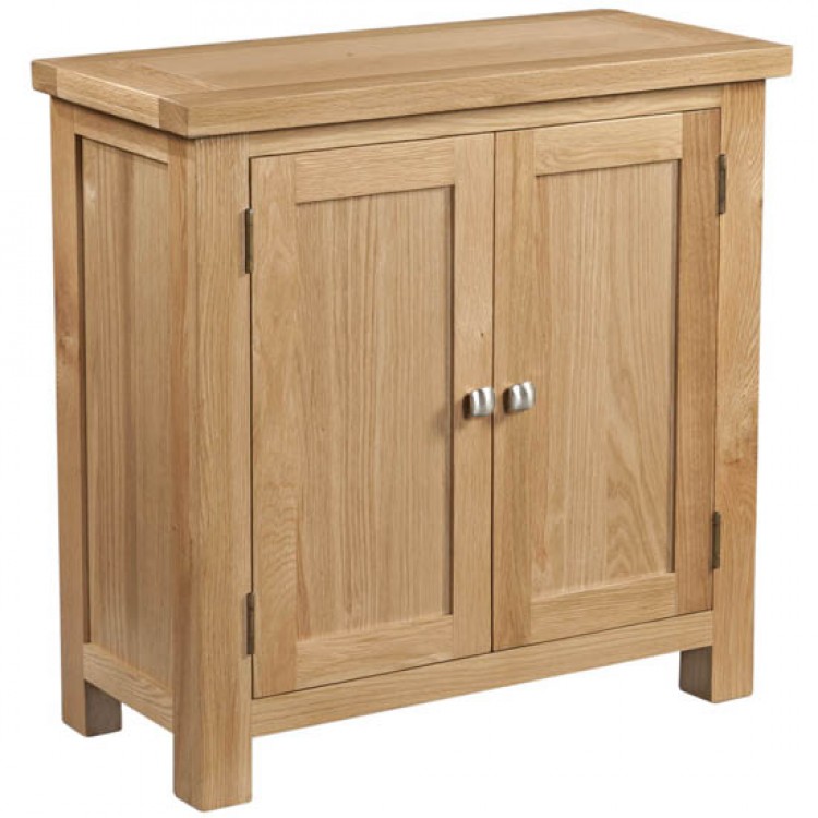 Dorset Oak Furniture 2 Door Cabinet Sideboard DOR067