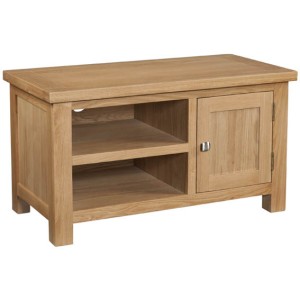 Devonshire Dorset Oak Furniture Small TV Unit DOR071