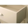 Divine London Ivory Painted Furniture 2 Drawer Bedside Cabinet