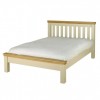 Divine London Ivory Painted Furniture 4ft6 Low-End Double Bed