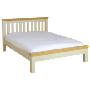 Divine London Ivory Painted Furniture 5ft Low-End King Size Bed Divine London Ivory Painted Furniture 5ft Low-End King Size Bed