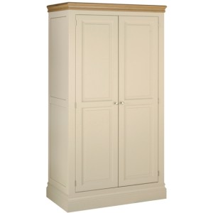 Divine London Ivory Painted Furniture 2 Door Double Wardrobe Divine London Ivory Painted Furniture 2 Door Double Wardrobe