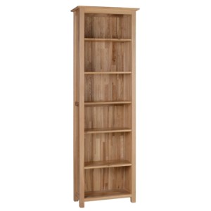 Divine True Oak Furniture 6ft Narrow Bookcase Divine True Oak Furniture 6ft Narrow Bookcase