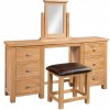 Dorset Oak Furniture Dressing Table Mirror DOR023