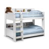 Julian Bowen Furniture Domino White Bunk Bed