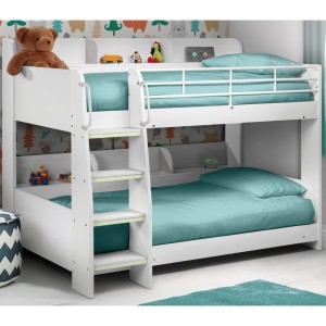 Julian Bowen Furniture Domino White Bunk Bed Julian Bowen Furniture Domino White Bunk Bed