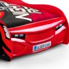 Julian Bowen Furniture Mickey Kids Red Racing Car Single 3ft Bed