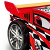 Julian Bowen Furniture Mickey Kids Red Racing Car Single 3ft Bed