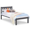 Julian Bowen Furniture Luna Anthracite Single 3ft Bed