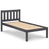 Julian Bowen Furniture Luna Anthracite Single 3ft Bed