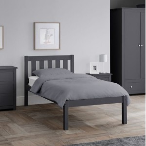 Julian Bowen Furniture Luna Anthracite Single 3ft Bed