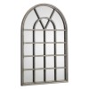 Julian Bowen Furniture Opus Pewter Window Mirror