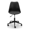 Julian Bowen Furniture Erika Black PU Leather Office Chair