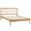 Julian Bowen Oak Furniture Cotswold King Size 5ft Bed with Low Foot End