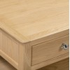 Julian Bowen Oak Furniture Cotswold 2 Drawer Coffee Table