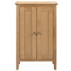 Julian Bowen Oak Furniture Cotswold Shoe Cupboard