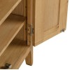 Julian Bowen Oak Furniture Cotswold Shoe Cupboard