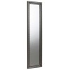 Julian Bowen Furniture Allegro Pewter Cheval Mirror