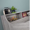 Julian Bowen Furniture Jupiter Grey Oak Midsleeper 3ft Bed with Drawers