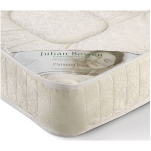 Julian Bowen Platinum 18cm Medium Firm Bunk Mattress Julian Bowen Platinum 18cm Medium Firm Bunk Mattress MAT017