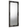 Julian Bowen Furniture Rococo Pewter Lean-to Dress Cheval Mirror