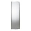 Julian Bowen Furniture Soprano Silver Painted Lean-to Dress Cheval Mirror