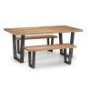 Julian Bowen Oak Furniture Brooklyn Bench BRO003