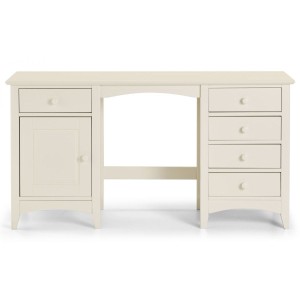 Julian Bowen Painted Furniture Cameo White Dressing Table Julian Bowen Painted Furniture Cameo White Dressing Table