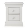 Julian Bowen Painted Furniture Clermont 2 Drawer Bedside