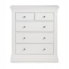 Julian Bowen Painted Furniture Clermont 3 Over 2 Drawer Chest