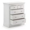 Julian Bowen Painted Furniture Clermont 3 Over 2 Drawer Chest