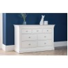 Julian Bowen Painted Furniture Clermont 4 Over 3 Drawer Chest