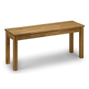 Julian Bowen Solid Oak Furniture Coxmoor Bench Julian Bowen Solid Oak Furniture Coxmoor Bench COX004