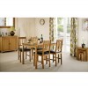 Julian Bowen Solid Oak Furniture Coxmoor Nest of Tables