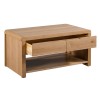 Julian Bowen Oak Furniture Curve Coffee Table