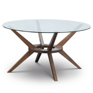 Julian Bowen Chelsea 140cm Large Glass Top Dining Table Julian Bowen Chelsea 140cm Large Glass Top Dining Table