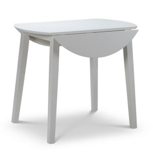 Julian Bowen Coast 90cm Pebble Drop-leaf Dining Table Julian Bowen Coast 90cm Pebble Drop-leaf Dining Table