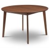 Julian Bowen Farringdon 120cm Walnut Circular Dining Table