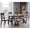 Julian Bowen Hockley 190cm Black Dining Table