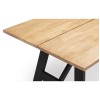 Julian Bowen Hockley 190cm Black Dining Table