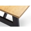 Julian Bowen Hockley 190cm Black Dining Table