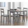 Julian Bowen Kobe Grey 112cm Compact Dining Table